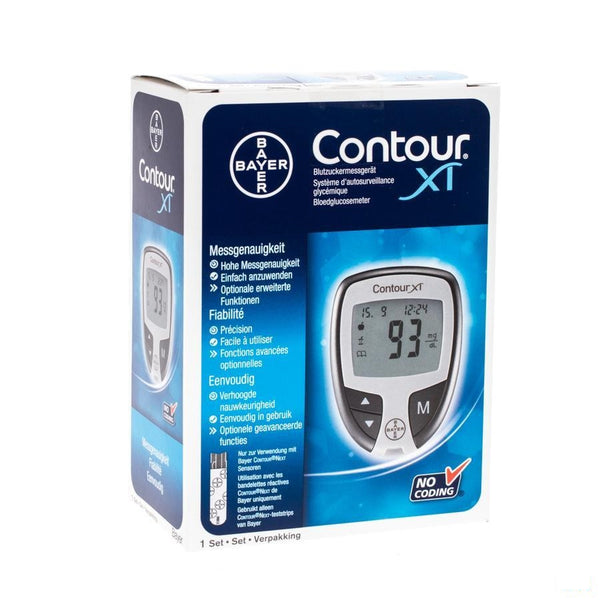 Bayer Contour Xt Bloedglucosemeter - Bayer Health Care Diabetes - InstaCosmetic