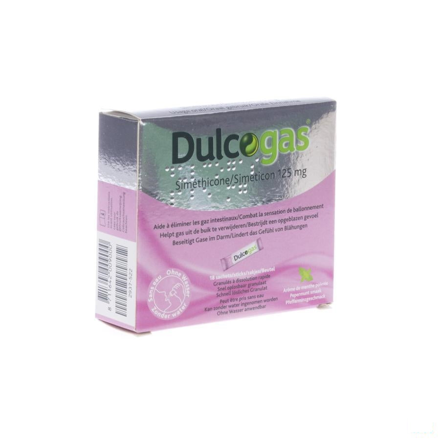 Dulcogas Granul. Sticks 18x125mg