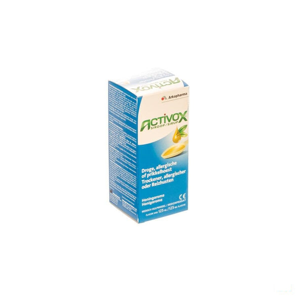 Activox Siroop Droge Hoest 125ml - Arkopharma - InstaCosmetic
