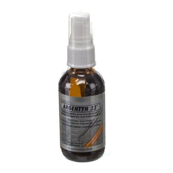 Argentyn 23 Mist Spray Bio-act. Zilverhydros 59ml - Energetica Natura Benelux - InstaCosmetic