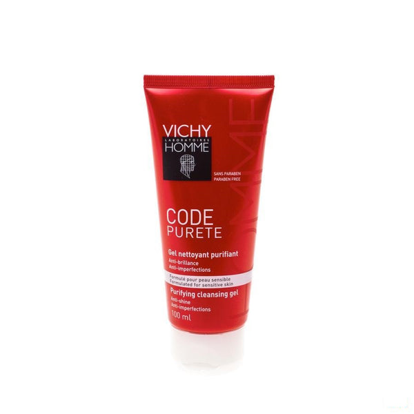 Vichy Homme Code Purete Reinigende Gel 100ml - Vichy - InstaCosmetic