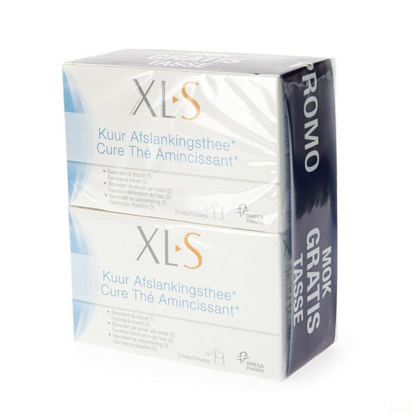 Axls Kuur Duopack Thee - Omega Pharma - InstaCosmetic