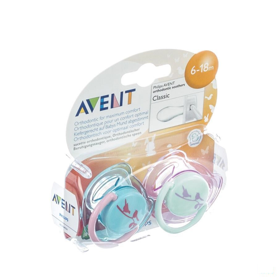 Avent Fopspeen Design Silicoon 6-18m 2