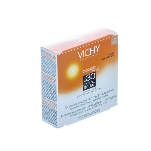 Vichy Capital Soleil Compact Poeder Light 10 G - Vichy - InstaCosmetic