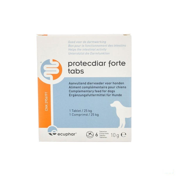 Protecdiar Forte Hond Tabl 6 - Ecuphar Nv/sa - InstaCosmetic