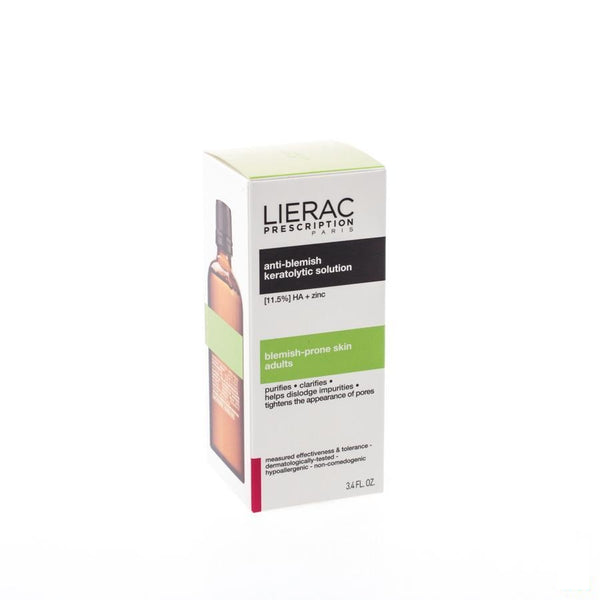 Lierac Prescription Solution Keratolytique 100 Ml - Lierac - InstaCosmetic