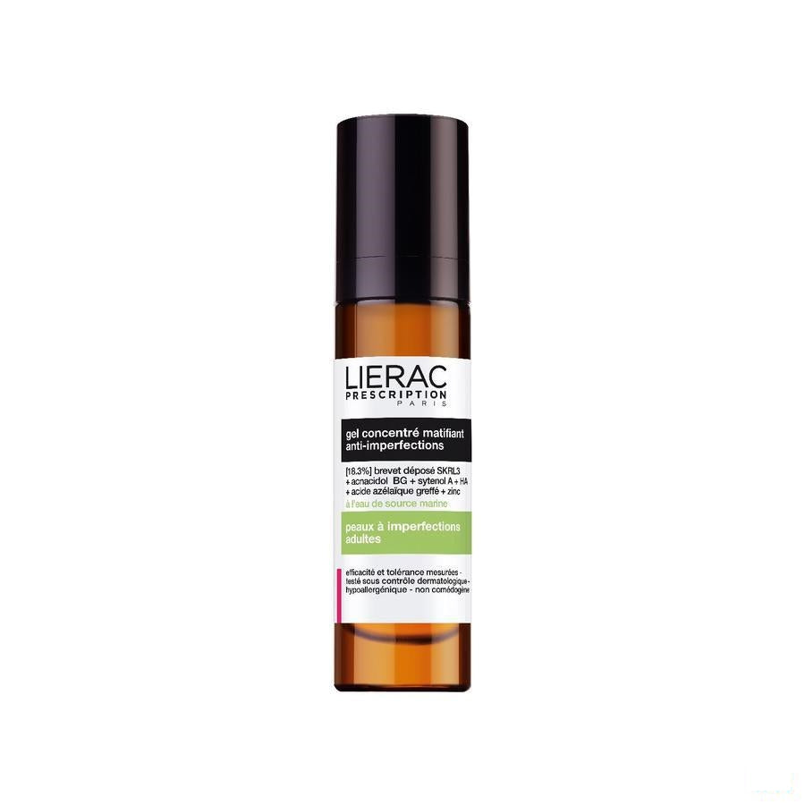 Lierac Prescription Gel Concentre Matifiant 40 Ml