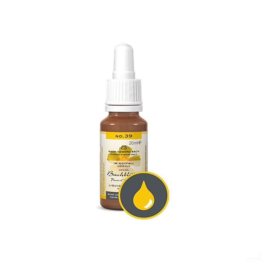 Bach Bloesem Noodgevallen Druppels 20ml