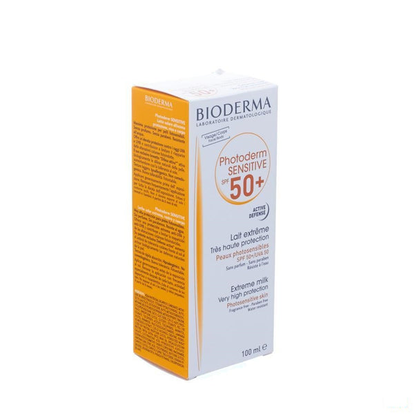 Bioderma Photoderm Sensitive Zonnemelk SPF50+ 100ml - Bioderma - InstaCosmetic