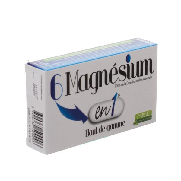 Magnesium 6 En 1 Tabletten 60 - Gelbopharma - InstaCosmetic