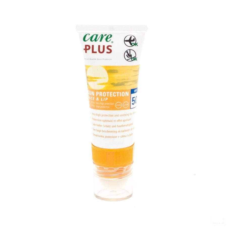Care Plus Sun Protect Face & Lip Spf50+ 20ml