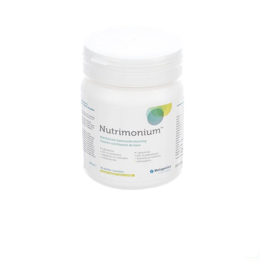 Nutrimonium Vanille Nieuwe Formule Pdr 626g 15817 Metagenics