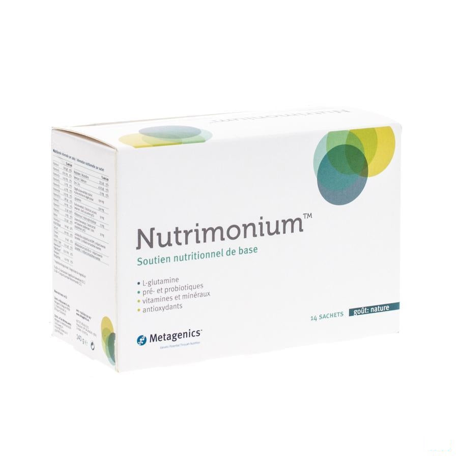 Nutrimonium Natuur Nieuwe Formule Pdr Zakje 14 15821metagenics