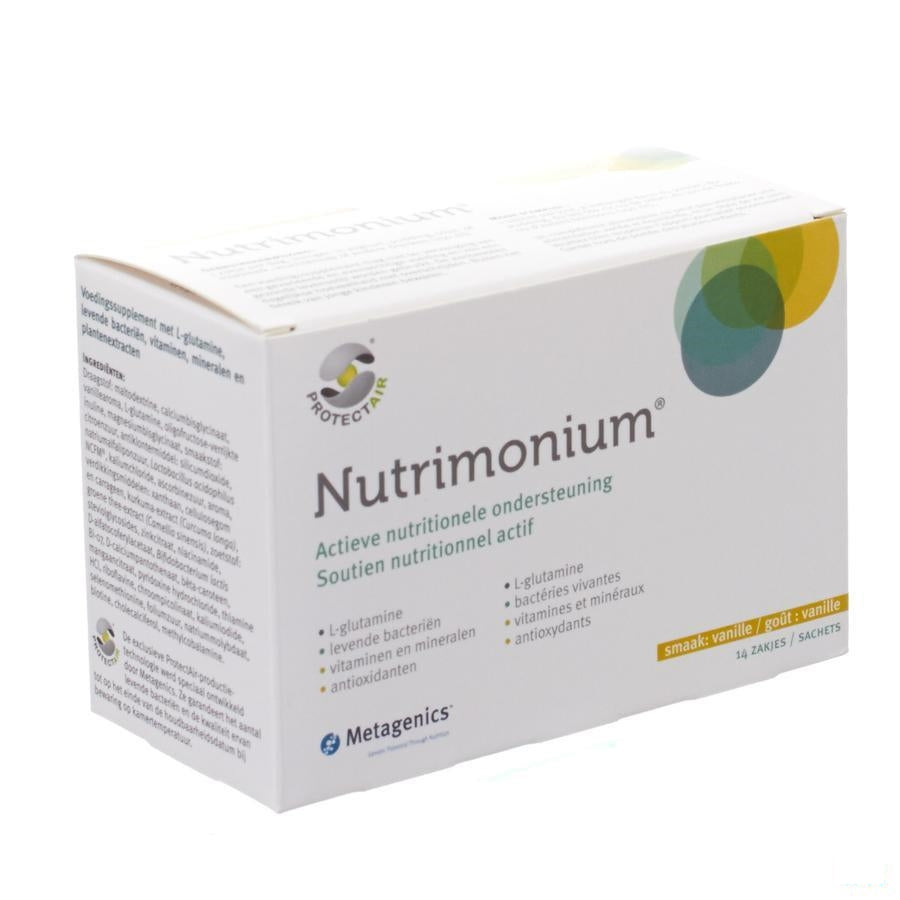 Nutrimonium Vanille Nieuwe Formule Pdr Zakje 14 15818