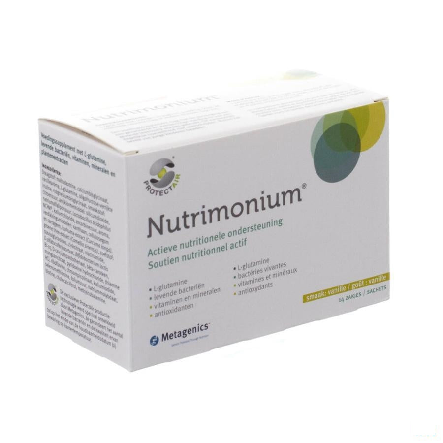 Nutrimonium Vanille Nieuwe Formule Pdr Zakje 14 15818