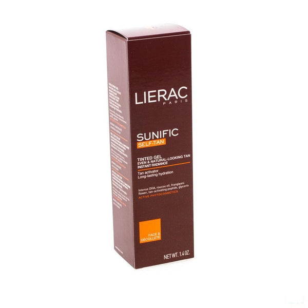 Lierac Sunific Autobronzant Gelaat 40 Ml - Lierac - InstaCosmetic