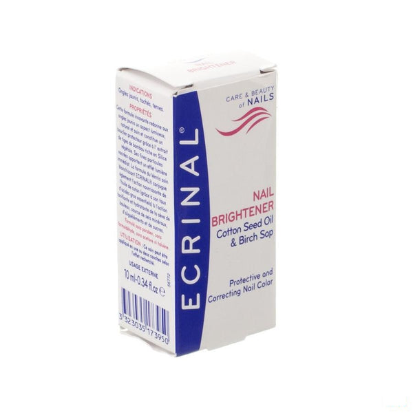 Ecrinal Nagellak Whitening Fl 10ml 20214 - Akileine Belge - InstaCosmetic