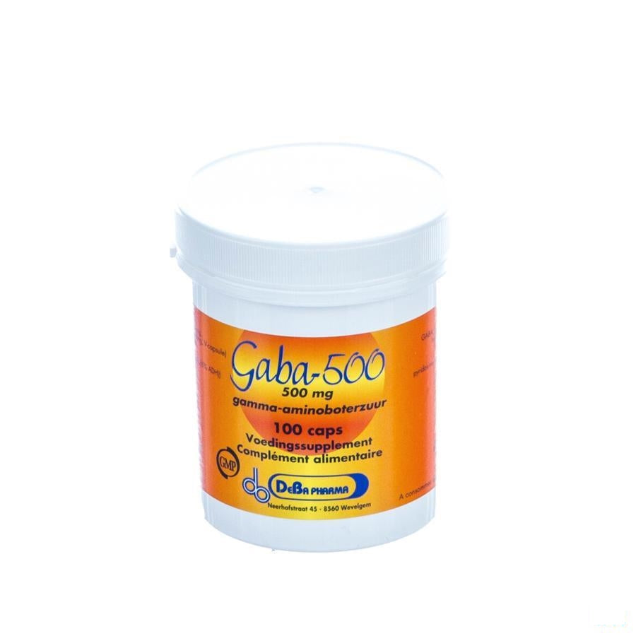 Gaba 500 Capsules 100 Deba