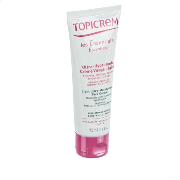 Topicrem Hydra Gelaatscreme Licht Tube 75ml - Acp - InstaCosmetic