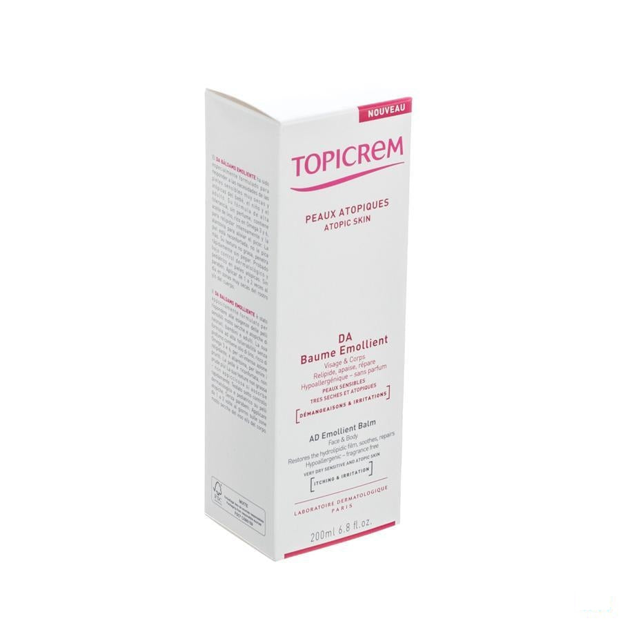 Topicrem Balsem Da Lichaam-gelaat Tube 200ml