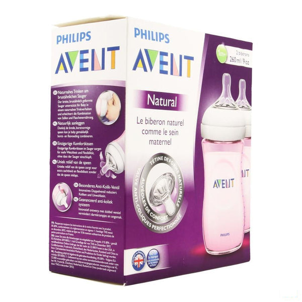 Avent Zuigfles Duo Natural 260ml - Bomedys - InstaCosmetic
