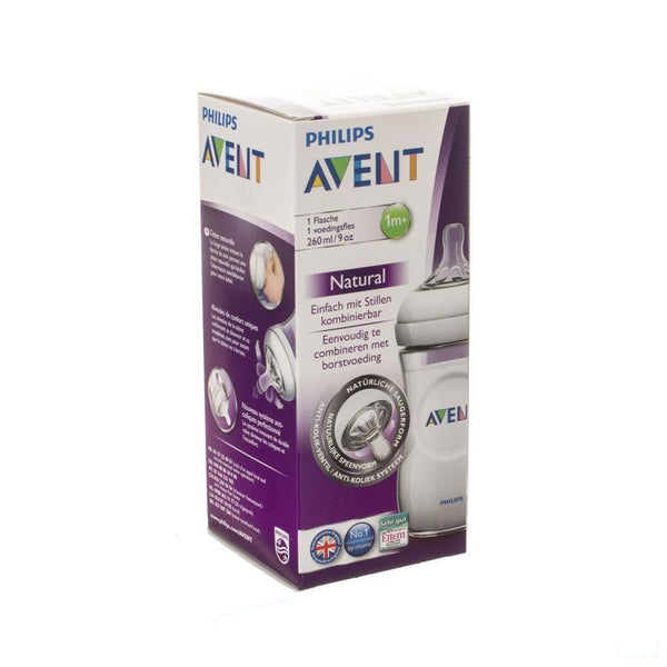 Avent Zuigfles Natural 260ml - Bomedys - InstaCosmetic