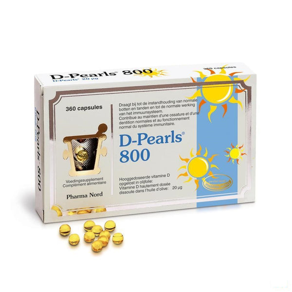 D-pearls 800 Capsules 360 - Pharma Nord - InstaCosmetic