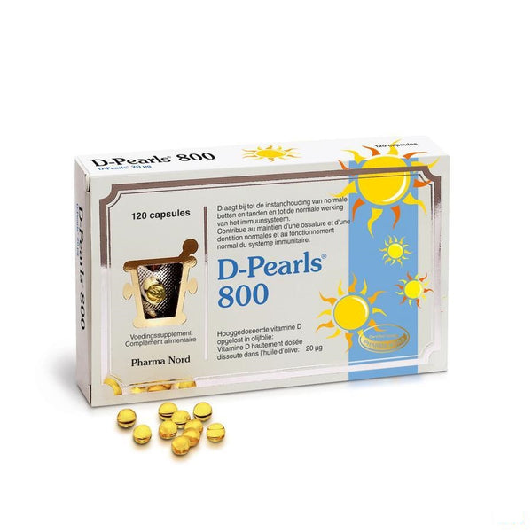 D-pearls 800 Capsules 120 - Pharma Nord - InstaCosmetic