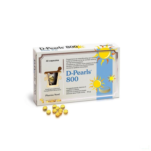 D-pearls 800 Capsules 40 - Pharma Nord - InstaCosmetic