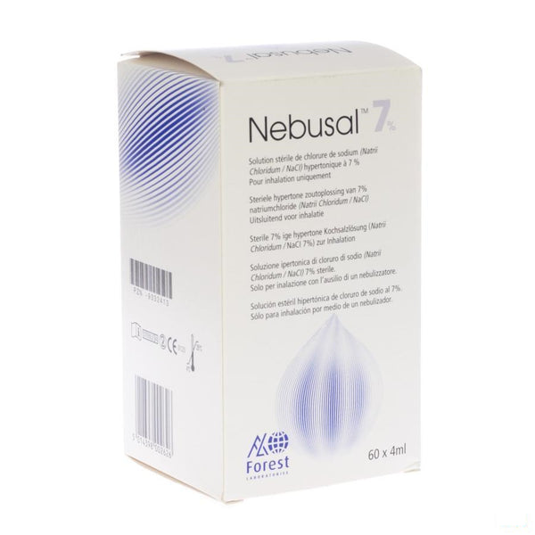 Nebusal 7% Nacl Amp 60x4ml - Teva - InstaCosmetic