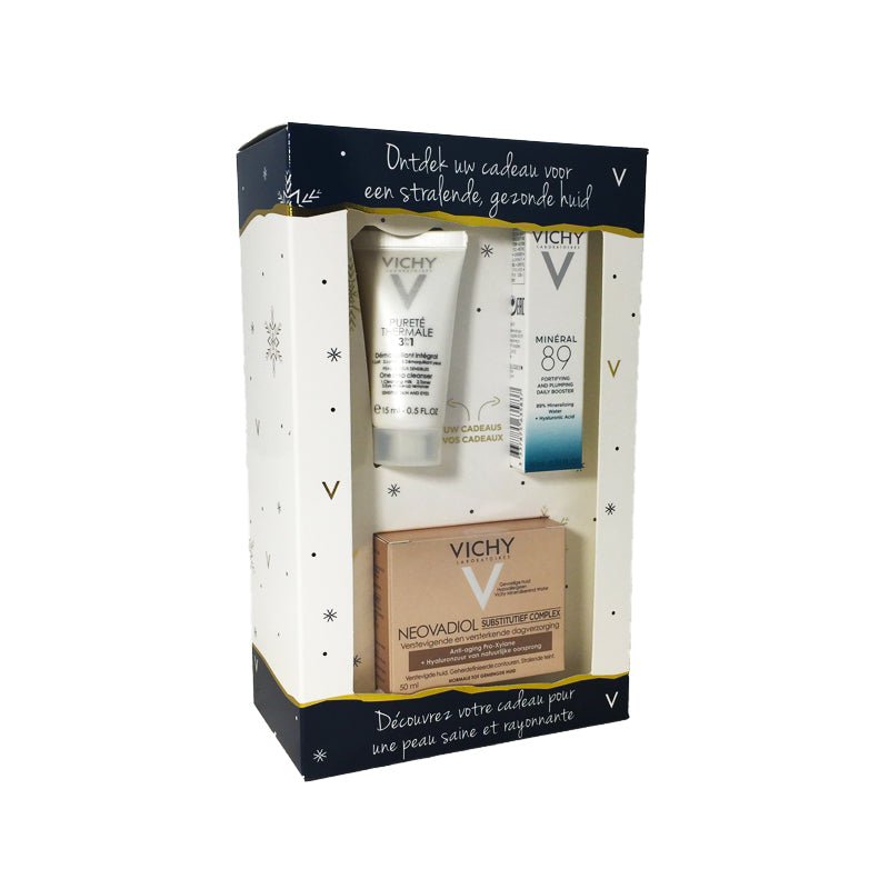 Vichy Neovadiol Substitutief Cadeau met Gratis Vichy Mineral 89 en Pureté Thermale