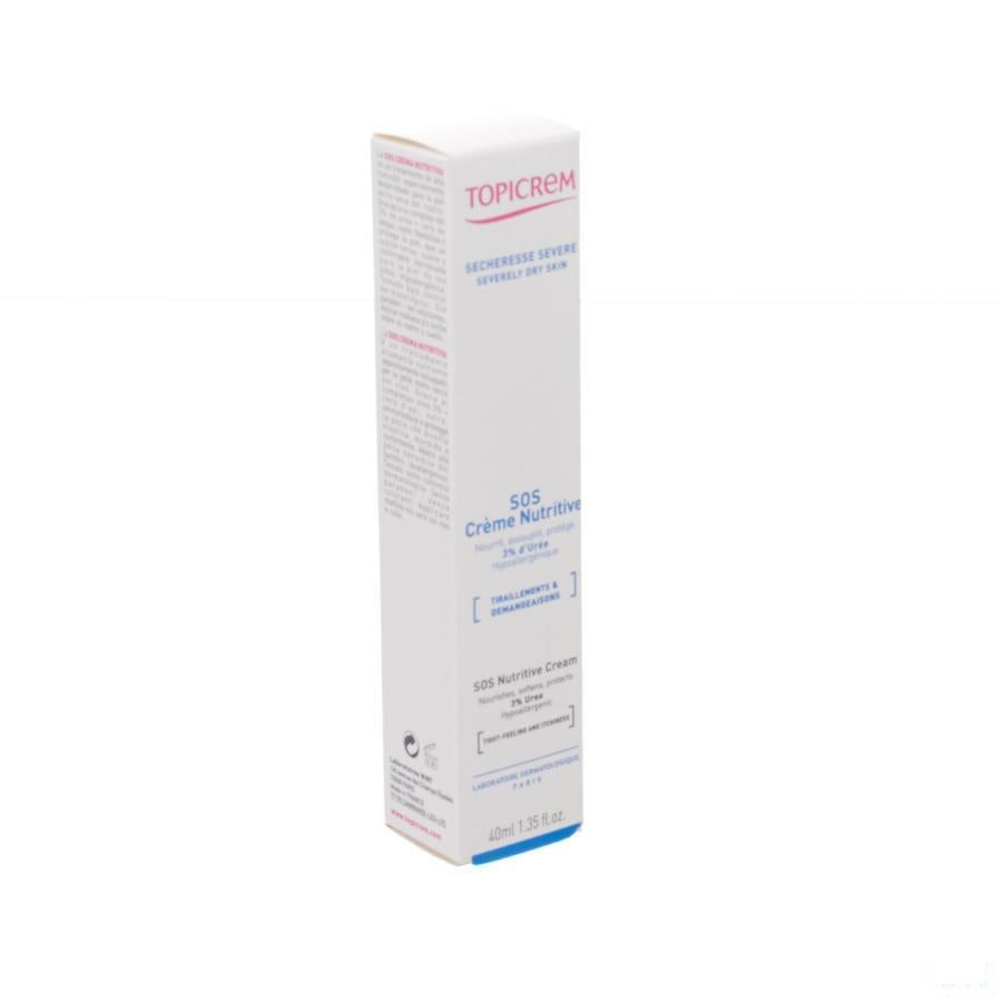 Topicrem Sos Voedende Gelaatscreme Tube 40ml