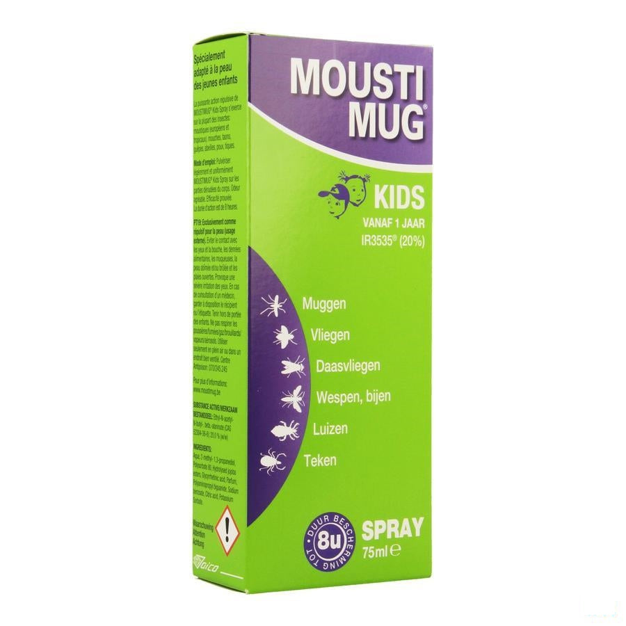 Moustimug Kids Spray Nieuwe Formule 75ml Verv.2394674
