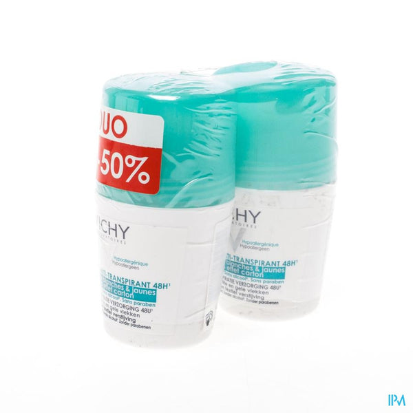 Vichy Deo A/trace Roller Duo 2x50ml - Vichy - InstaCosmetic