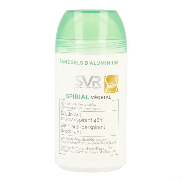 Svr Spirial Deo A/transp.plantaardig Roll-on 50ml - Svr - InstaCosmetic