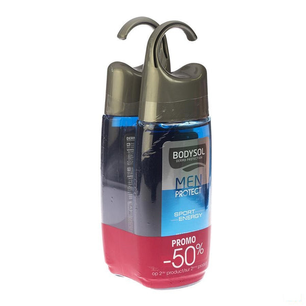 Bodysol Duo Men Douche Sport 2de -50% - Omega Pharma - InstaCosmetic