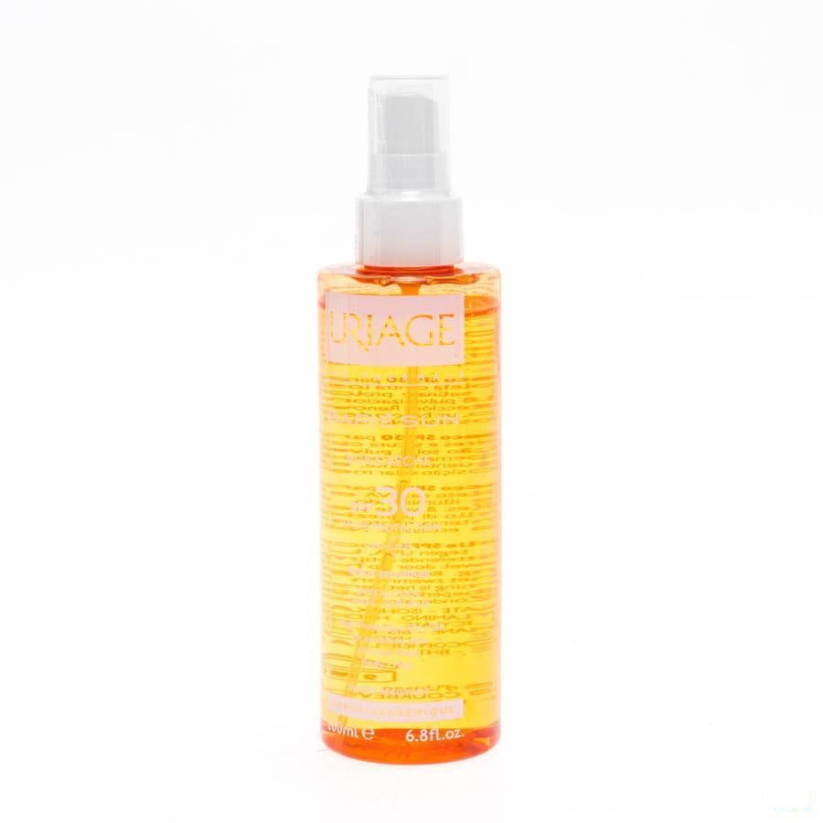 Uriage Bariesun Droge Olie Ip30 Z/alc Gev.h 200ml