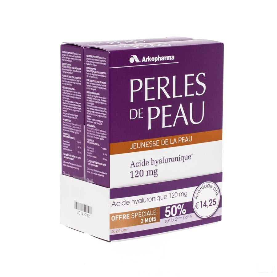 Perles De Peau Hyaluronzuur Capsules 60 Promo