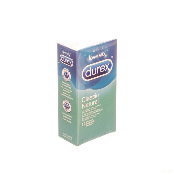 Durex Classic Condoms 12 - Reckitt - InstaCosmetic