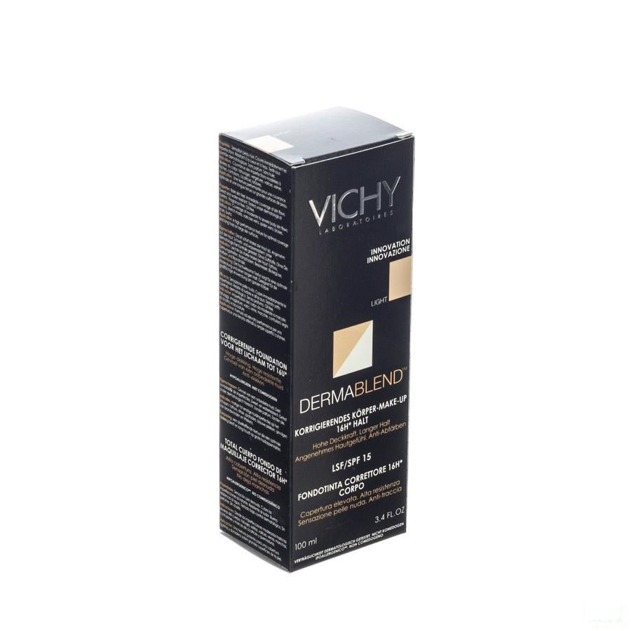 Vichy Foundation Dermablend Total Corps Clair 100ml