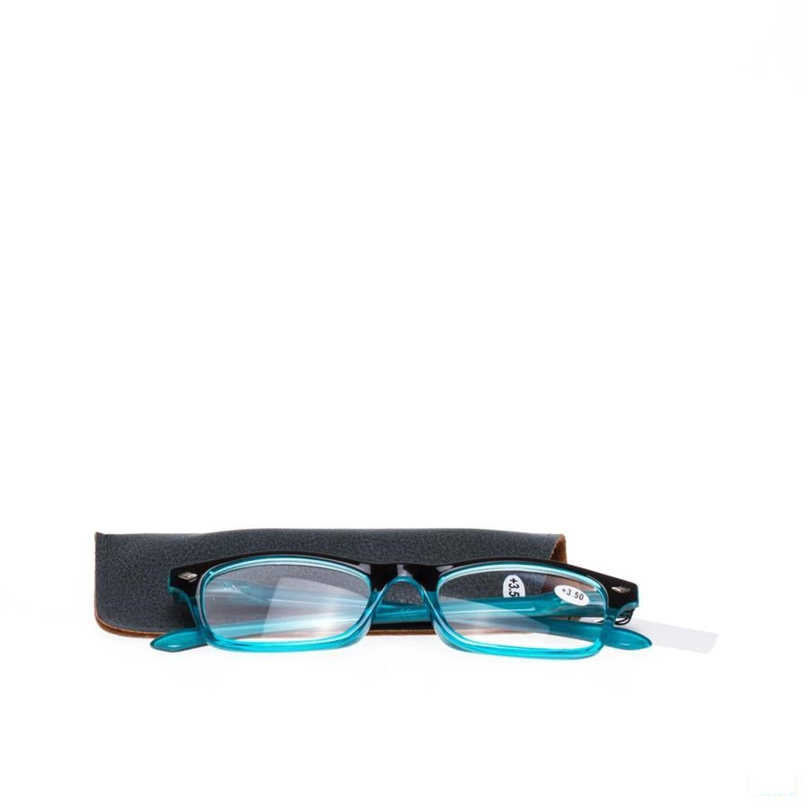 Pharmaglasses Leesbril Diop.+3.50 Blue
