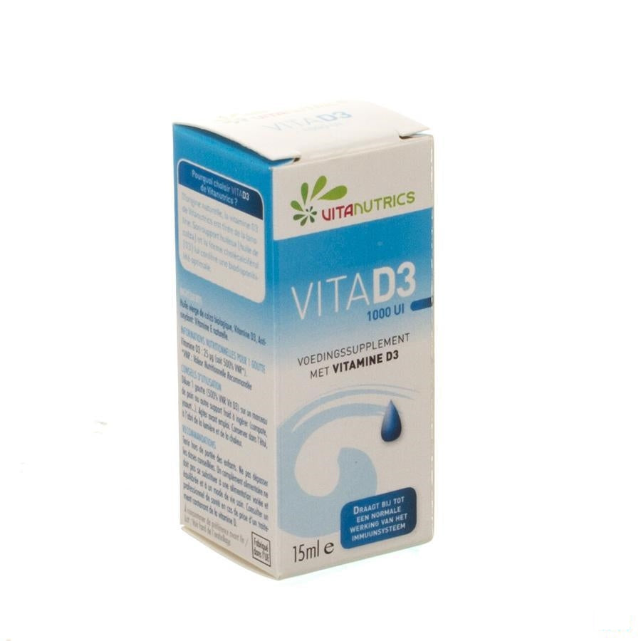 Vita D3 1000ui Vitanutrics Gutt 15ml