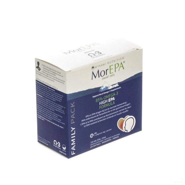 Morepa Smart Fats Family Pack Nieuwe Formule Capsules 2x60 - Morepa - InstaCosmetic