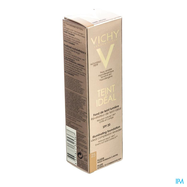 Vichy Fdt Teint Ideal Fluide 25 30ml - Vichy - InstaCosmetic