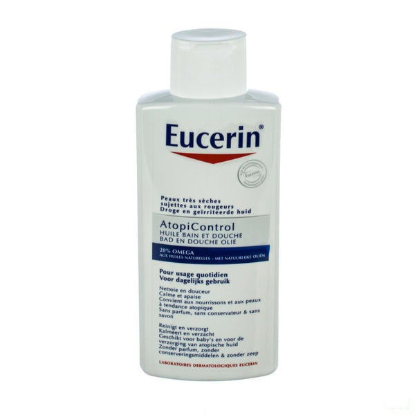 Eucerin Atopicontrol Bad & Douche Olie 400ml - Beiersdorf - InstaCosmetic