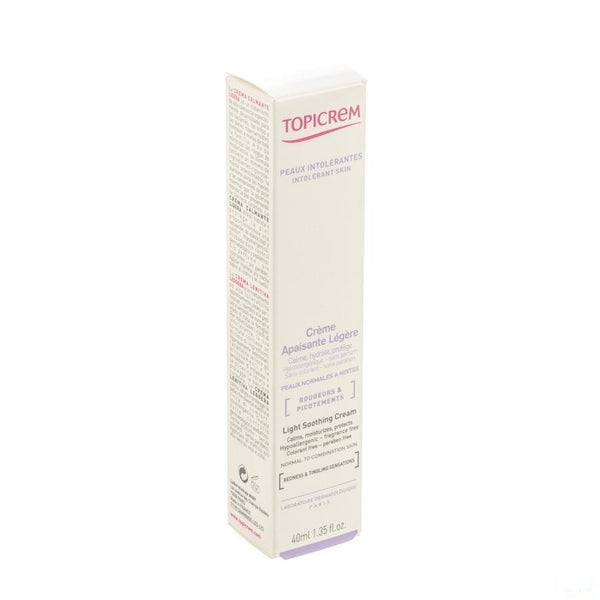 Topicrem Verzachtende Gezichtcreme Licht Tube 40ml - Acp - InstaCosmetic