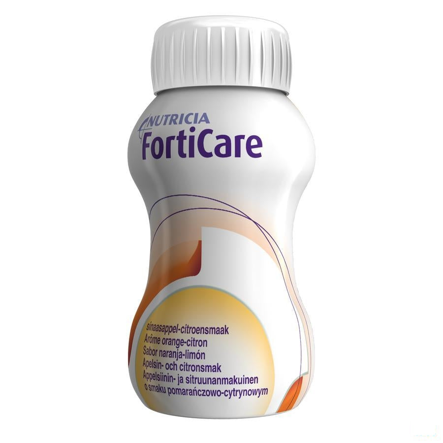 Forticare Drink Sinaas-citroen Fles 4x125ml 570891