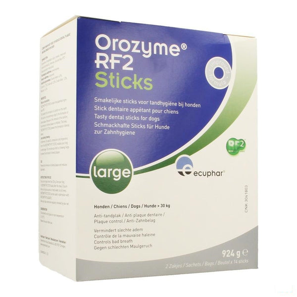 Orozyme Rf2 Smakelijke Stick Hond Large 28 - Ecuphar Nv/sa - InstaCosmetic