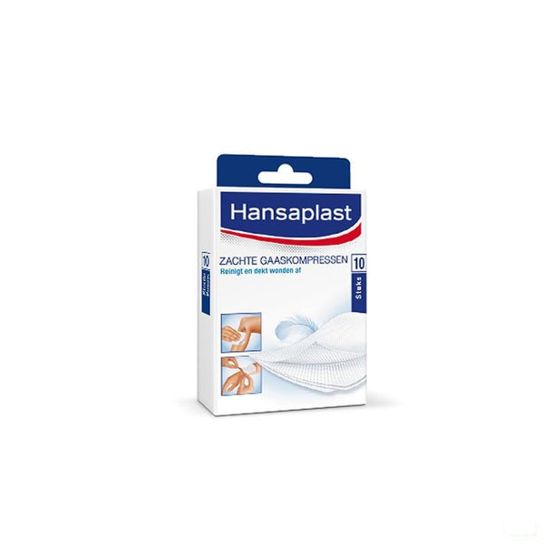 Hansaplast Gaaskompres Zacht 10 - Beiersdorf - InstaCosmetic