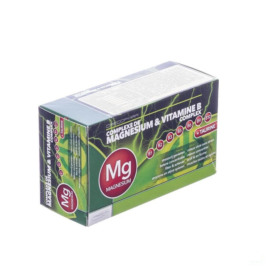 Magnesium & Vit B Complex Capsules 60 Credophar